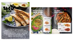 Design brochure promotionnelle pour distributeur